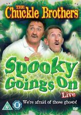 The movie poster for the comedy show, spooky going on.