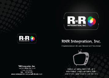 The logo for RNR International, Inc.